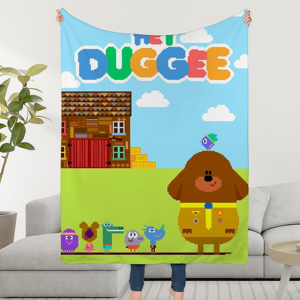 Blanket Throw Super Cosy Plush Living Anime Room Sofa H-HeyS-ES Couch Childish Cartoon D-DuggeeS-ES Birthday Gifts