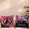 Band l-linkin p-park FROM ZERO Kissenbezug Wohnzimmer Akzent Couch Rückenstütze Quadratisch Lounge Erholsames Nickerchen Begleiter