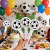 Plastik-Handklatscher mit Fußball-Aufdruck für Veranstaltungen, Partys, Festivals, Lärmmacher, Leichtes Design, Langlebiges Material