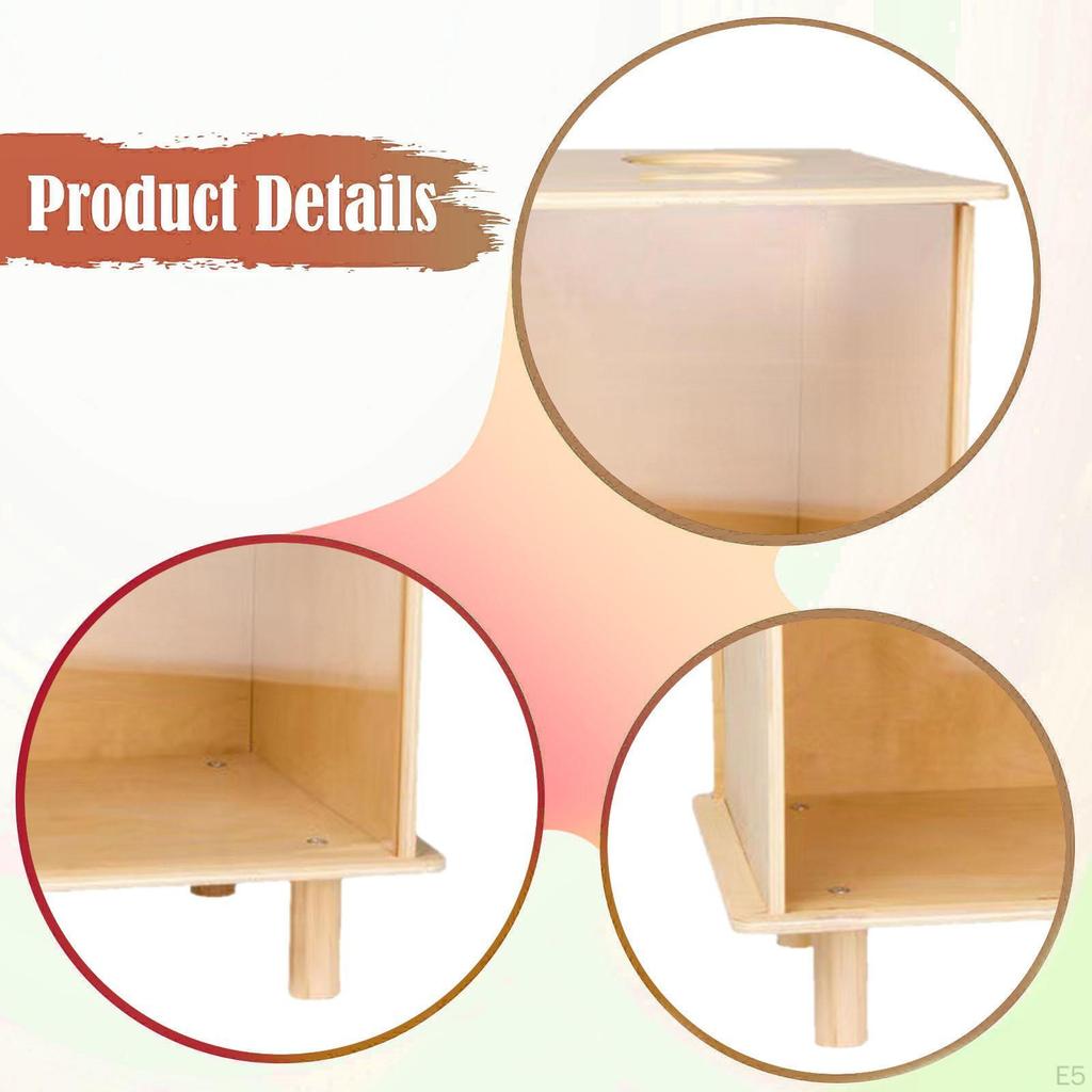 Křeček Hrabací Box Nádoba Příslušenství Hraní Pevné Písková Koupel Úkryt pro