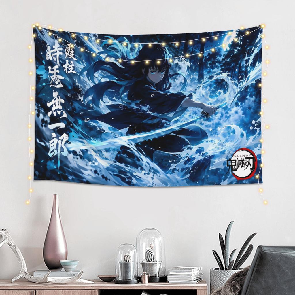 Demon Slayer Cutecore Tapestry Room Decoration Home Decoration Tapestry Decor Accessories Cute Room Decor