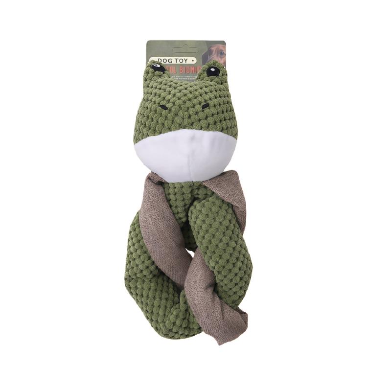

Soft Plush Squeaky Animal Toy For Aggressive Chewers To Prevent Boredom Stress Dog Chewing Teething Entertainment Toy