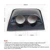 Universal Black Carbon Fiber 2 Inch 52mm Dash Board Dual Triple Gauge Pod Color Gauge Holder Mount Holder