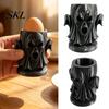 3D Horror Ghost Figure Printed Egg Holder, Multi-Functional Tray Ornaments for Storage And Durable Desktop Decoration, Halloween Theme Stable