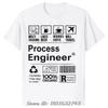 Men's Clothing Street T-shirt Clothes Engineer In Progress Print Cotton Tshirt Summer Harajuku Streetwear Fitness T Shirt Tops