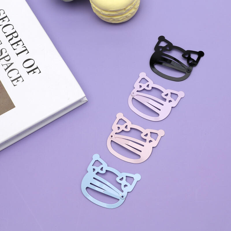 Sanrio Kuromi-shaped snap pin