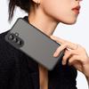 For Samsung Galaxy A26 5G Case with Screen Film WANLONFENG FD Series Skin Touch TPU PC Phone Back Cover