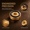 Gold Cutting Board Feet 40 * 10mm Amplifier Feet Durable Anti Vibration Feet  Kitchen Blocks