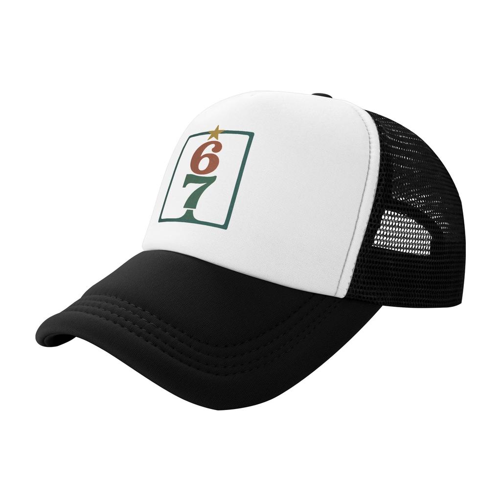 Individuelle Punk Unisex Sechs Sieben Baseballkappe für Erwachsene Verstellbare Dad Hat für Unisex Damen Hip Hop