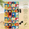 F-Family G-Guy Themed Beach Towel Funny Print Microfiber Quick Dry Soft Skin Friendly Gym Sports Towel Trendy Beach Accessories