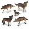 Stunning Static Pvc Wolf Figurine Ideal For Childrens Learning And Imagination Exploration