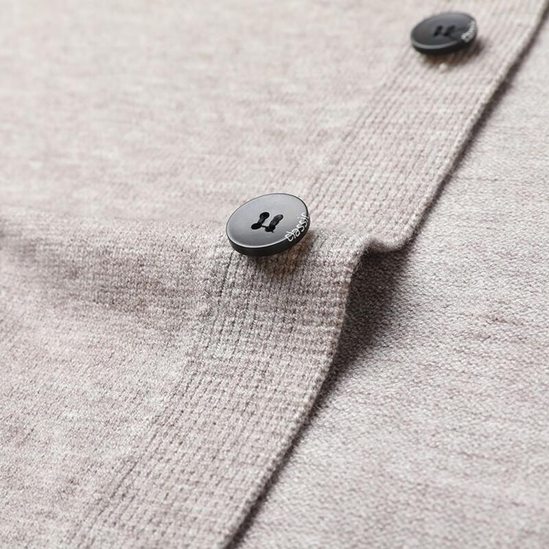 Men's V-Neck Knit Cardigan Sweater