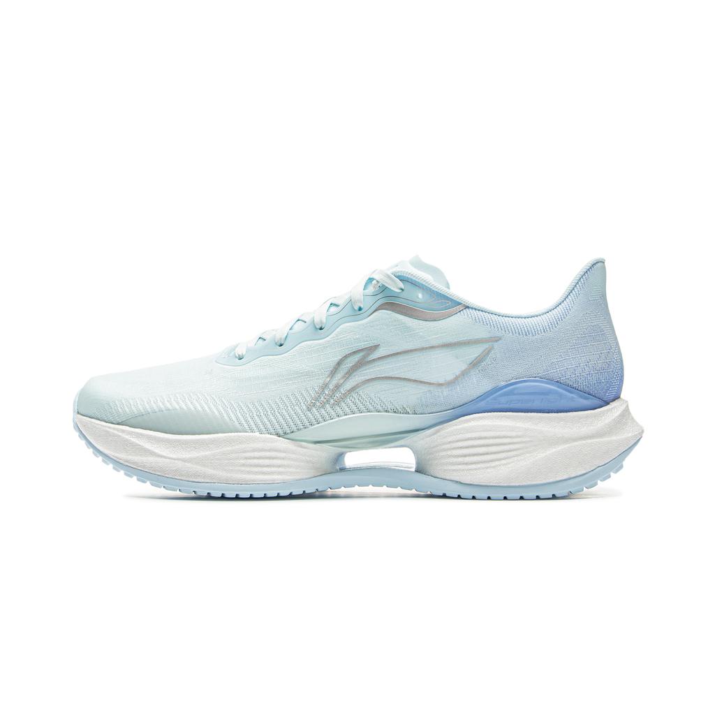 Li Ning Ultra Light 22 Racing Lightweight Cushioning Running Shoes Men Sneakers Light-Blue ARBV001-23