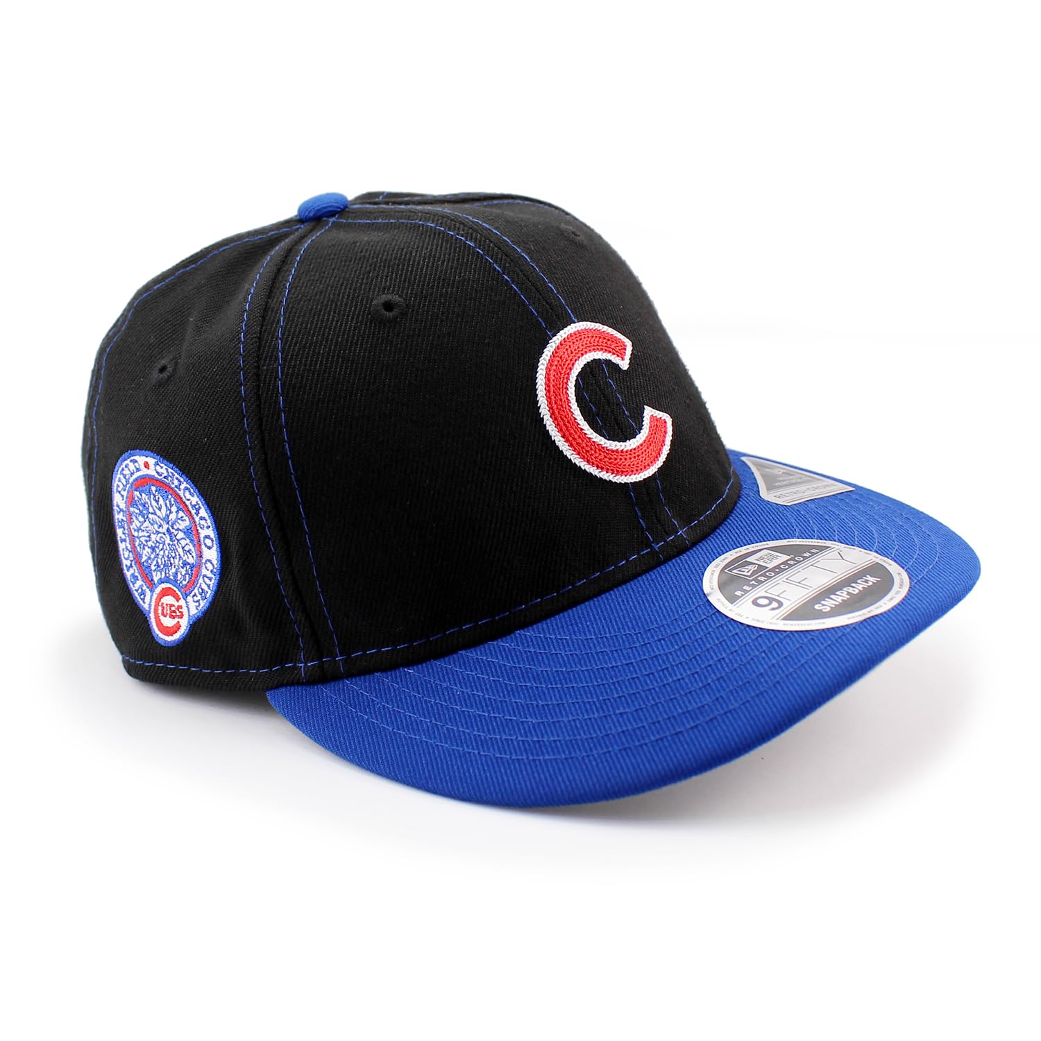 

Кепка New Era RC9FIFTY Chicago Cubs MLB WRIGLEY FIELD RETRO CROWN SNAPBACK CAP BLACK CHICAGO CUBS 950 Кепка Retro Crown [Б/У]