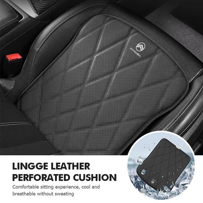 Car Seat Cover Protector Perforated Front Rear Summer Cushion Pad For Citroen Jumper Celysee Cactus Picasso Aircross Saxo Grand aik256