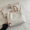 Large capacity fashion handbag spring new versatile casual bag women's gentle tote bag