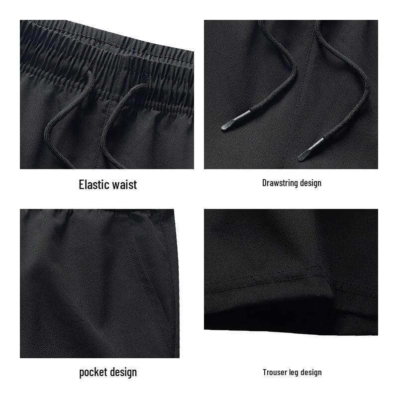 ROMON Men's Ice Silk Quick-Dry Sports Shorts