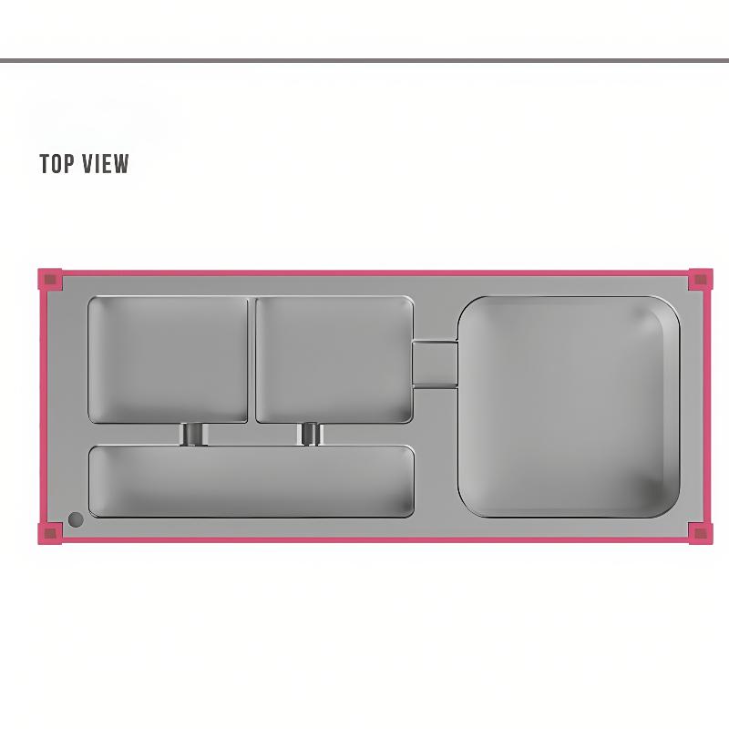 Customizing Multifunctional Desktop Pen Container Shipping Container Desk Pen Holder