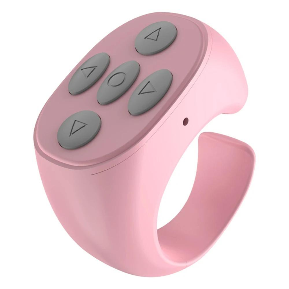 

Bluetooth Tiktok Remote Control Ring Gadget Flipping Selfie Fingertip Wireless Controller Likes 4 Buttons 10m for IPhone Xiaomi