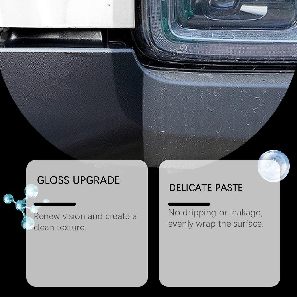 Automobile Plastic Care Paste Polishing, Brightening, Cleaning, Refurbishing, Crystal Coating Plastic Maintenance And Polishing Paste.