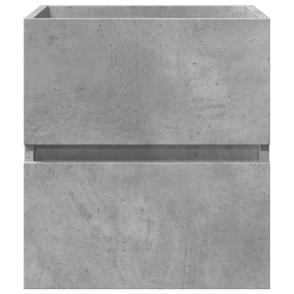 Bathroom Vanity Unit Concrete Grey 41 x 38.5 x 45 cm Particleboard