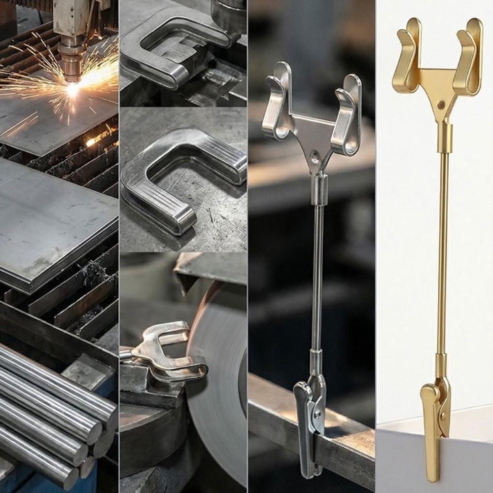 5Pcs Alligator Clasp Sign Holder Display Stand Vertical Price Display Sign Clip Shelf Label Card