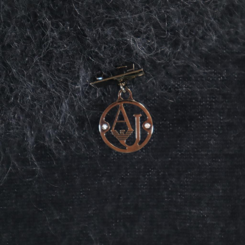 Beauty products ARMANI JEANS Long sleeve knit one piece M Charcoal gray Women Used