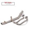 CBR500R/CB500R Stainless Steel Exhaust System for Motorcycle Modification