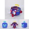 Blox Fruits Plush Toy With Leopard Print Box Purple Box Animal Shape