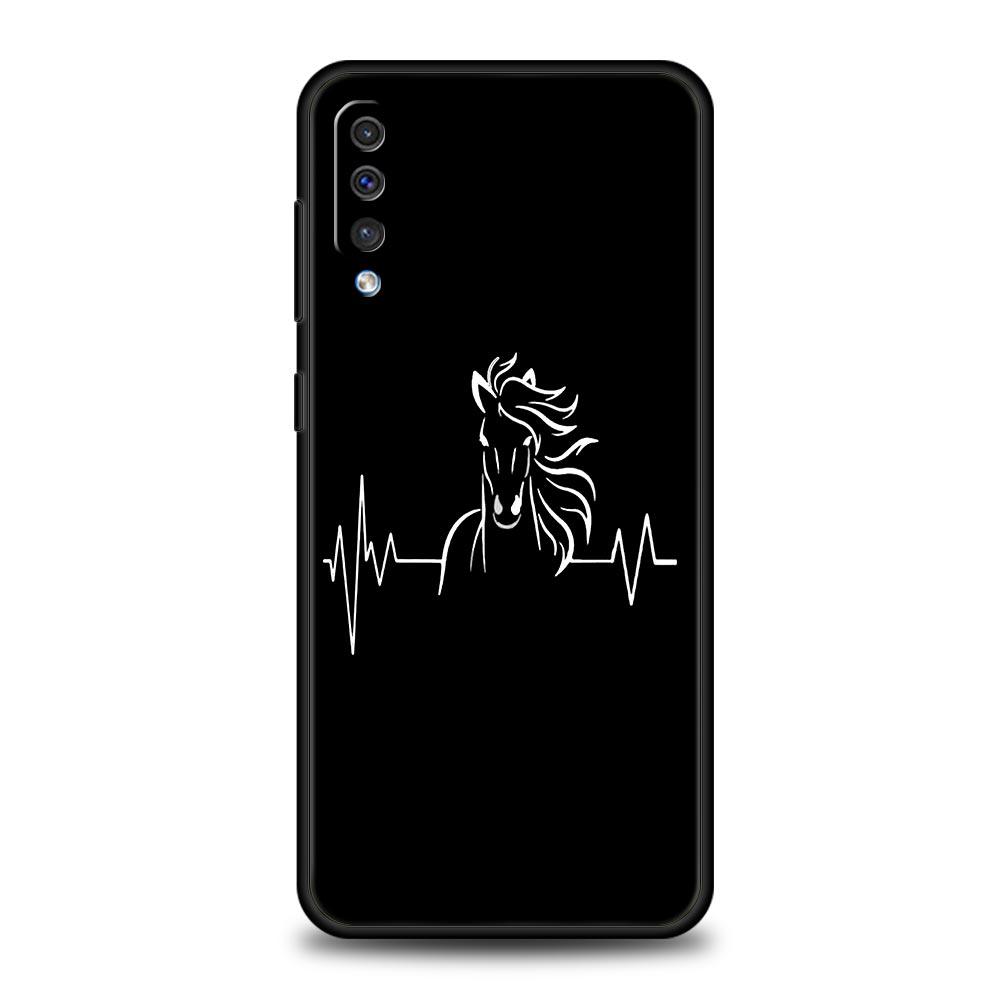 Animal Horse Phone Case For Samsung Galaxy A56 A36 A26 A34 A17 A16 A06 A14 A12 A54 A72 A70 A30 A24 A22 A20e A52 A50 A40 A32Cover