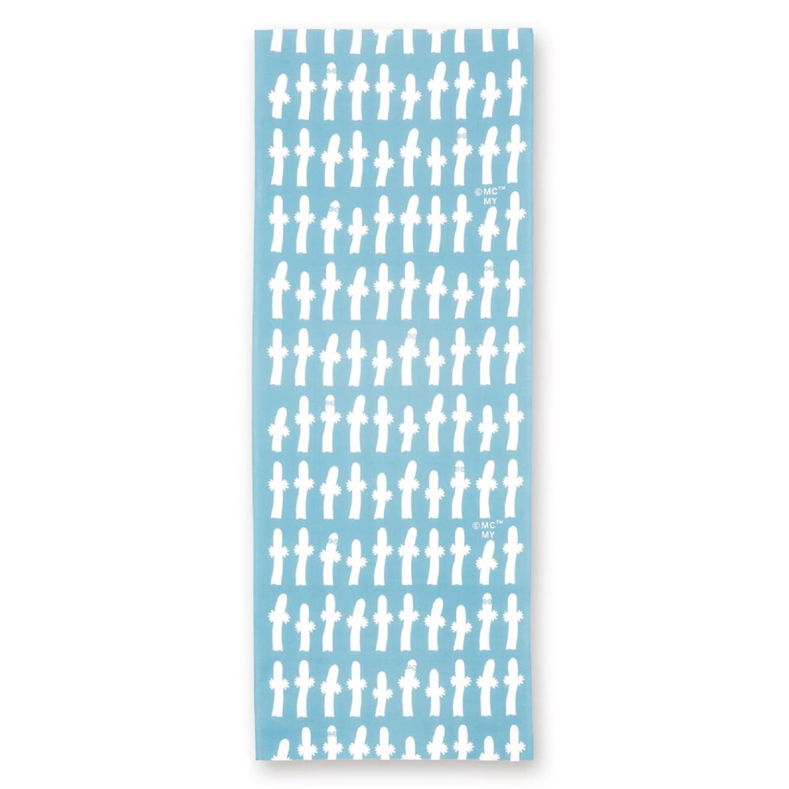 

Miyamoto Towel Moomin Reversible Hand Blue and 33 x 90 Made in 51044 Towel, Hattifatteners, Gray, Approx. cm, Japan,