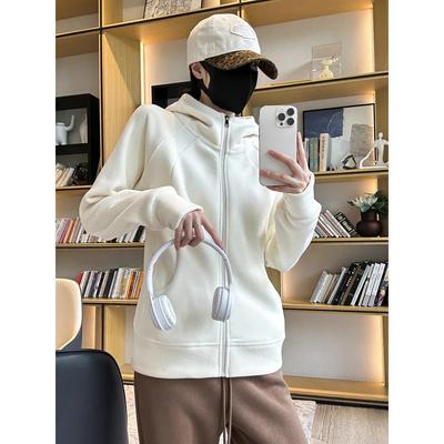 Damen Reißverschluss Herbst Neu Sport Sweatshirt Jacke Rollkragen Linie Personalisierter Reißverschluss Hoodie