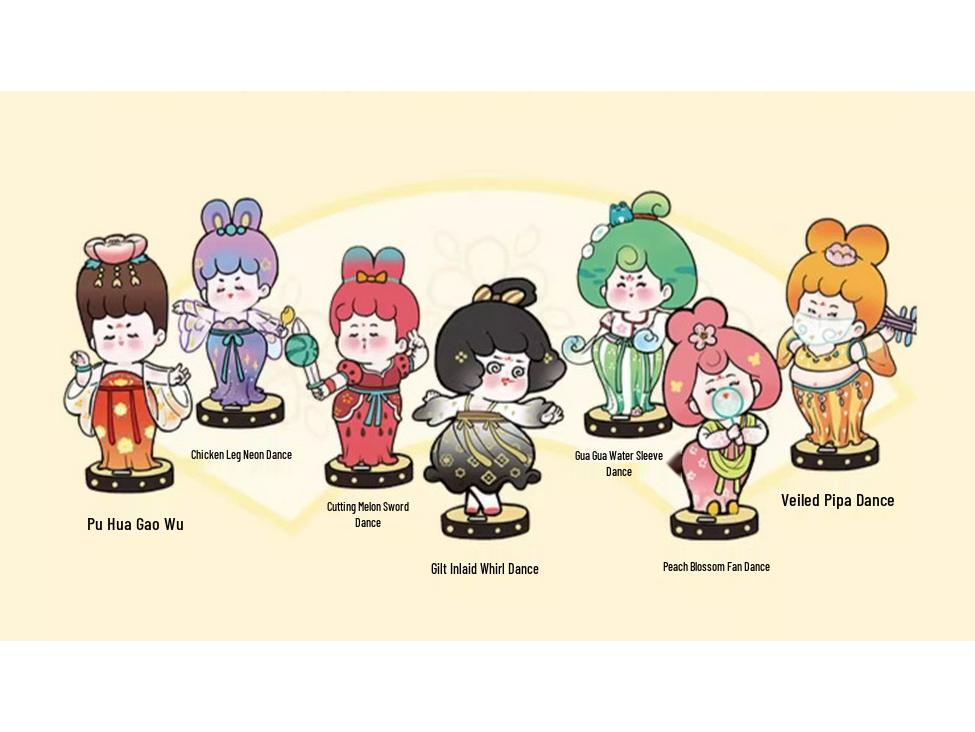 

Фигурка Музыканта и Танцовщицы Эпохи Тан - Серия «Благородная Полная» Blind Box Original IP