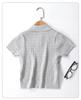 Kids' Lyocell Cable Knit Polo Shirt - Short Sleeve Summer Tops for Boys & Girls