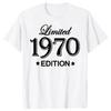 Graphic Birthday Gift Short Sleeved 54 Years Old Born in 1970 Shirt 54th Birthday Summer T-shirt Retro Vintage 1970 Tshirt