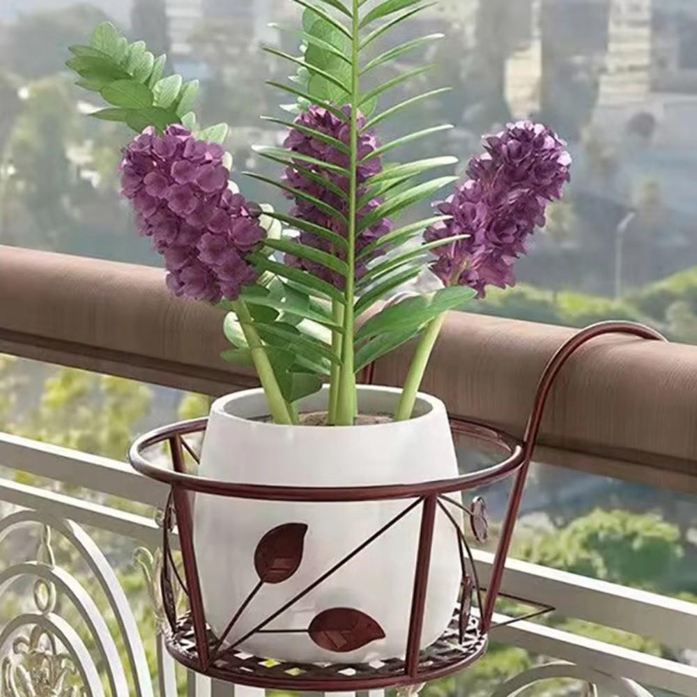Unique Hanging Basket Heavy Duty Hanging Planter Stand Durable Flower Pot Holder Outdoor Use
