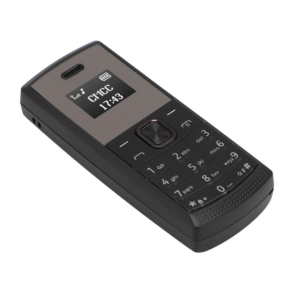 BM01 Smallest Mobile Phone 2 In 1 Miniature Cell Phone with Speakerphone BT Support Dual SIM Card GSM Cell Phone