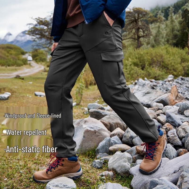 

Toluozhe Men s Windproof Soft Shell Work Pants 2XL