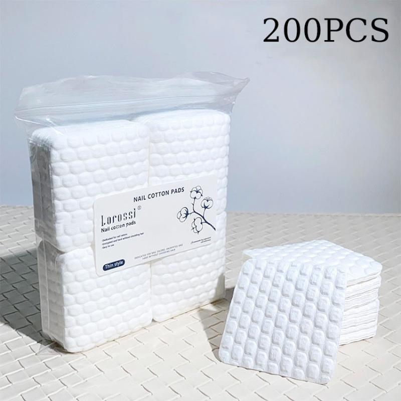 

Ватні диски для нігтів, засіб для зняття лаку, гель, серветки для манікюру, безворсові серветки, ватні очищувачі, паперові диски, інструмент для лаку 200PCS