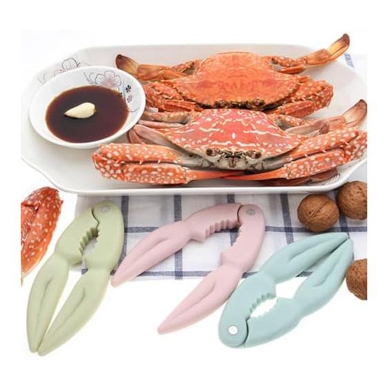 Pink PP plastic nut cracker with function to crush stubborn nuts for easy cleaning Perfect kitchen item for home parties and Christmas