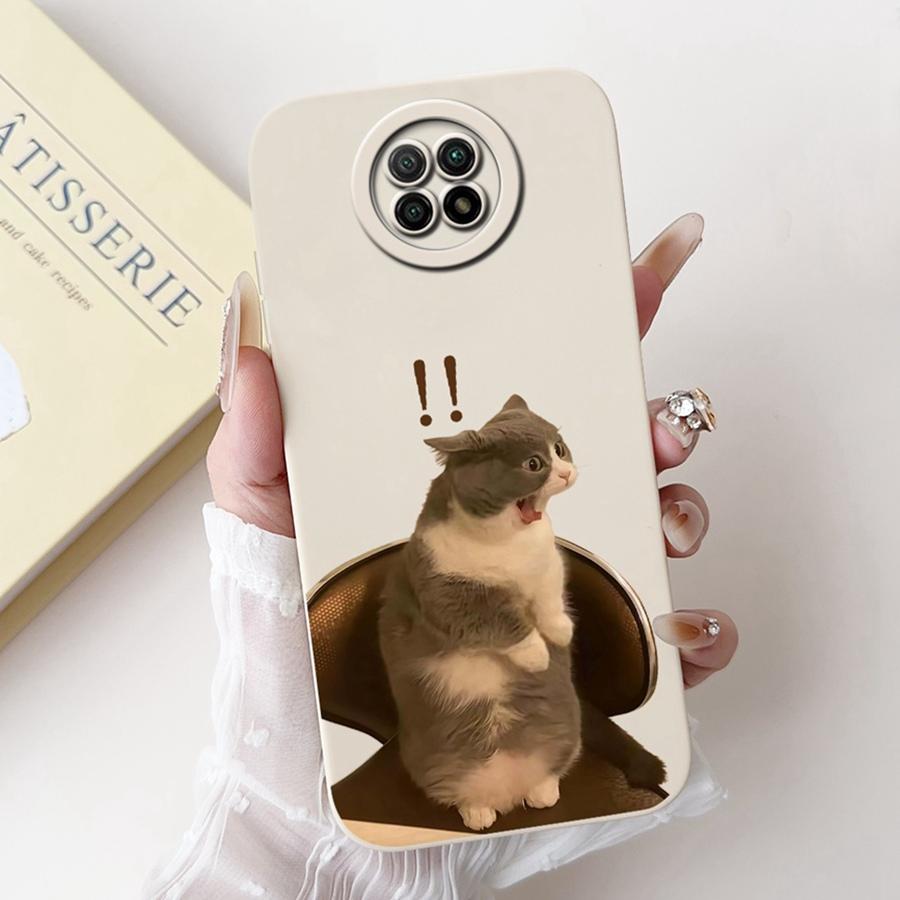 For Xiaomi Redmi Note 9T 5G Case Note9 5G Capa Shockproof Soft Silicone New Flower Funda for Redmi Note 9 T 5G Phone Cover Coque