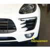 Ac29-Pair Front Bumper Fog Lamp Trim Bezel Fog Light Decorative Cover For Macan 95B 2014-2017 95B807795B 95B807796B