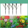 Solar Tulip Garden Courtyard Lawn Landscape Night Light Waterproof Led Lamp For Outdoor Decoration