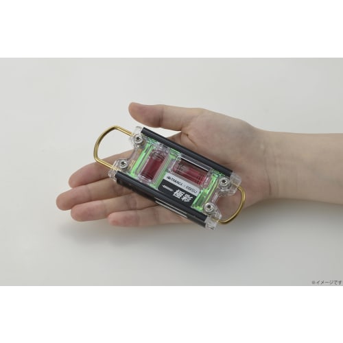 Takagi (Takagi) TAKAGI X EBISU Tobi Level 2, Vibrant Red (TB2-GKR), Made In Japan, Level, Vial, Red, Horizontal, Vertical, Powerful Magnet, V-Groove,