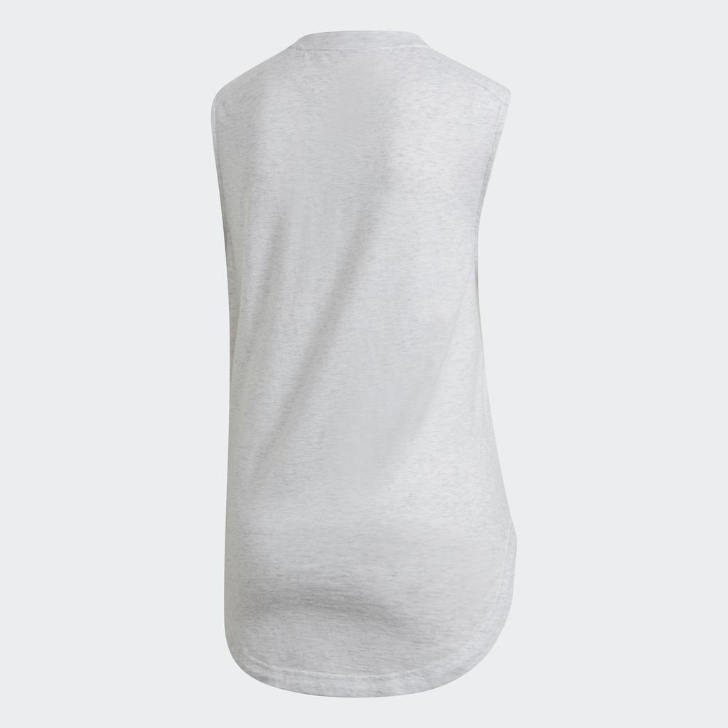 adidas Tank Tops Women's White Crew Neck Moderate Other EH5745