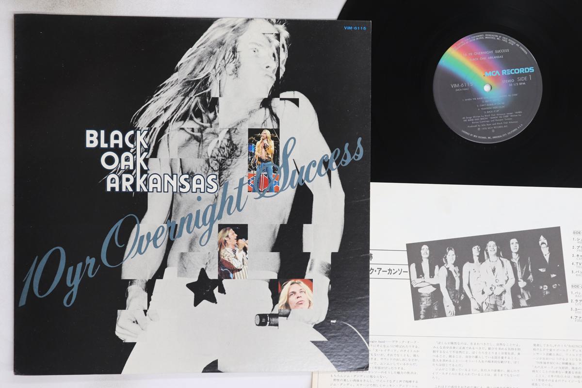 

LP Record BLACK OAK ARKANSAS 10yr Overnight Success VIM6115 MCA 1976 Japan Rock Used