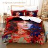 The Doors Jim Morrison Bedding Set Single Twin Full Queen King Size Bed Set Aldult Boys Bedroom Duvetcover Sets 3D Lit