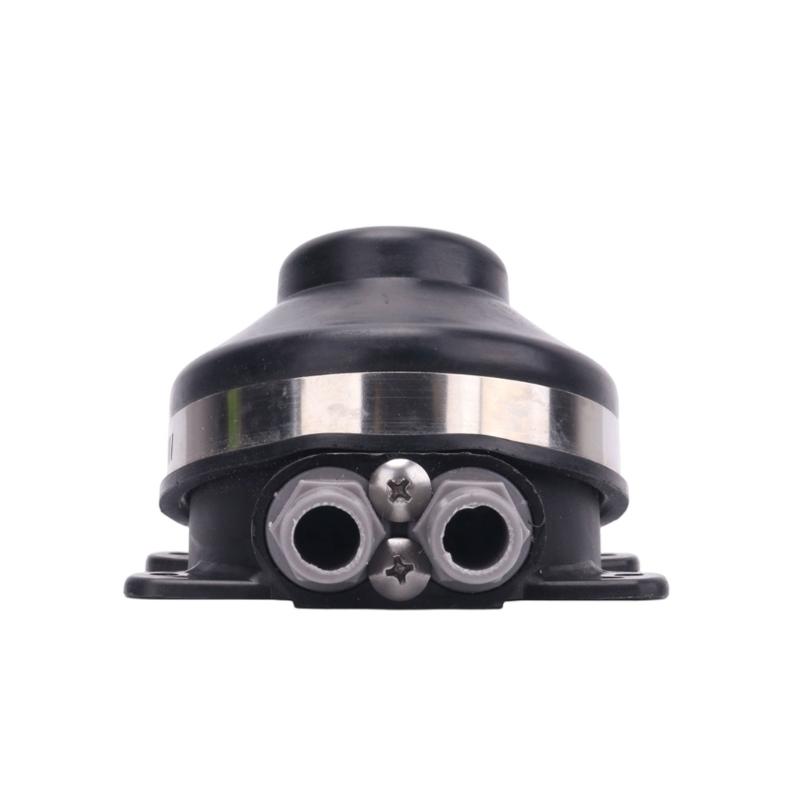 Four Hole Mounting Foot Water Pump with Plastic Body and Metal Retaining Band for Fixed Motorhome Bathroom or Boat Water-System Installation