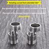 360 Degree Adjustable Faucet Angled Curved Foot Eccentric Screw Corner Tap Adapter Kitchen Faucet Accessories