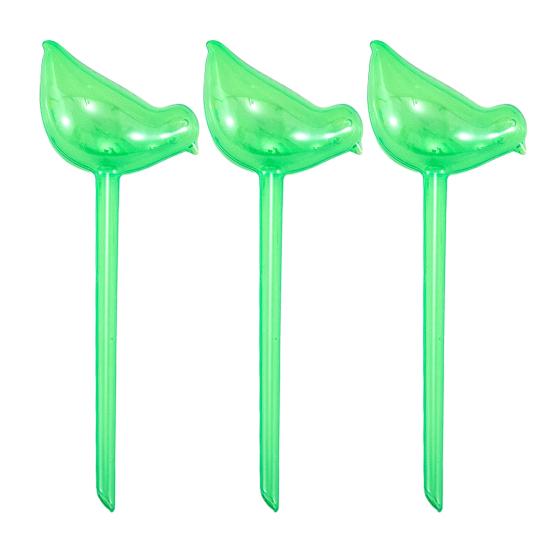 Self Watering Shape Watering Bulb Automatic Clear Plant Planter Insert Bird Irrigation Spikes for Indoor